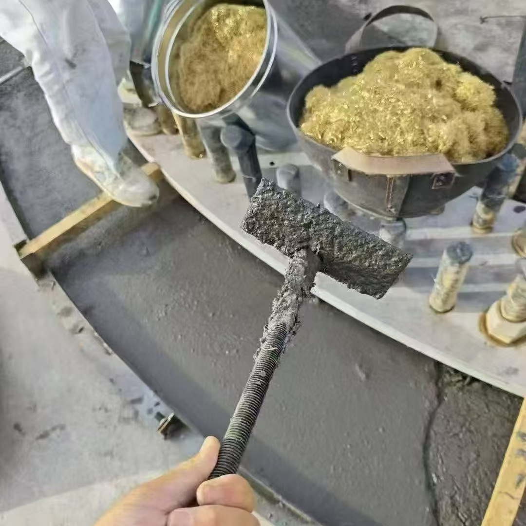 双阳C120钢纤维高强无收灌浆料 轧机压缩机汽轮机发电机锻压设备底座灌浆材料